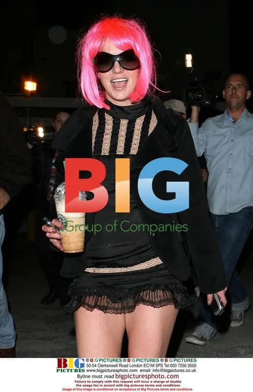 Celebs Wear Pink Wigs