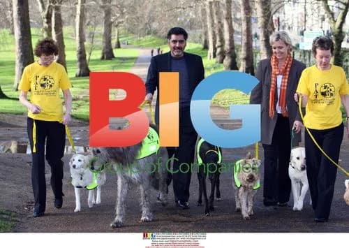 Crufts 2008 press launch with James Caan