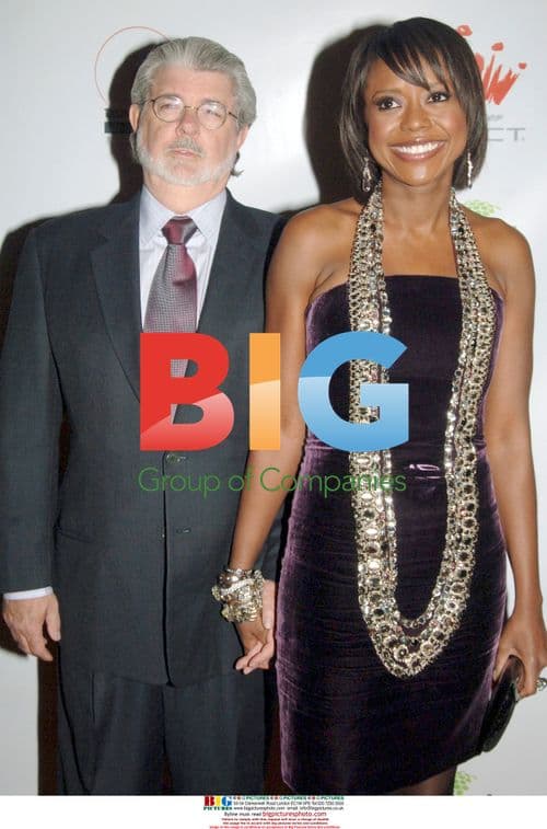 George Lucas escorts Mellody Hobson to awards
