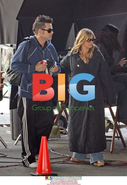 Adam Sandler & Carmen Electra on 'Bedtime Stories' set