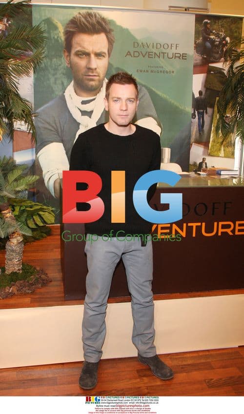 Ewan McGregor at Davidoff Photocall