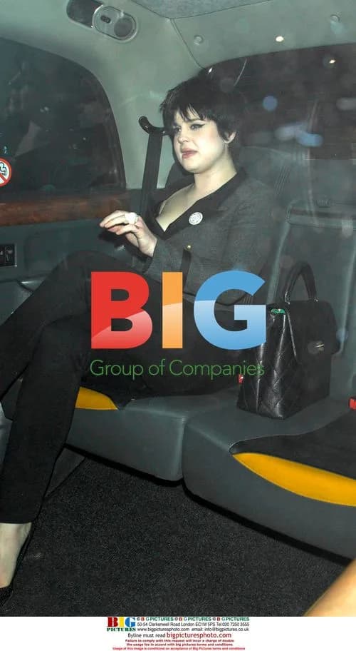 Kelly Osbourne Leaving London Club