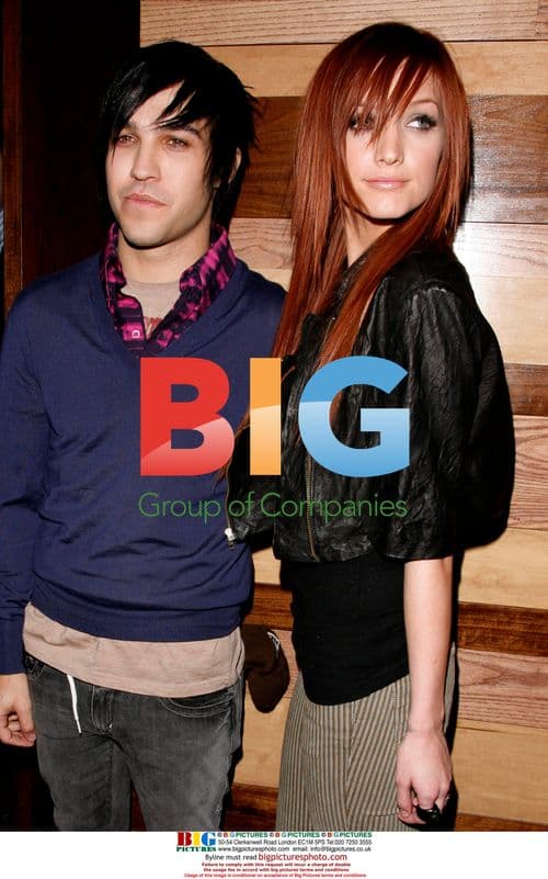 Ashlee Simpson & Pete Wentz at Album Party