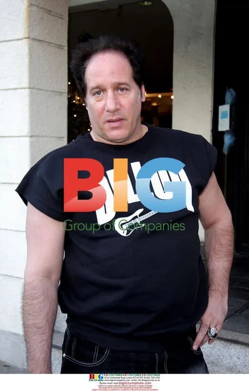 Andrew Dice Clay outside Mulberry Pizza in Beverly Hills