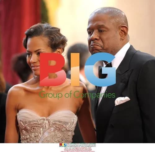 Forest Whitaker and wife at Oscars