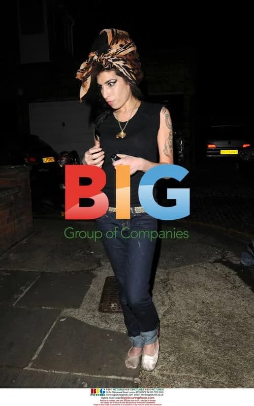 Amy Winehouse out shopping in Camden