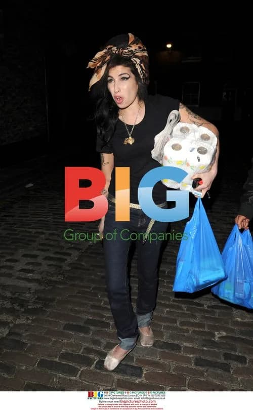 Amy Winehouse out and about in Camden