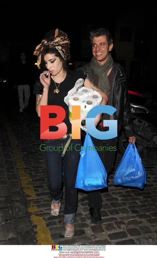 Amy Winehouse Goes Shopping in Camden