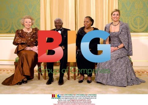 Royal Family Welcomes Mozambique President