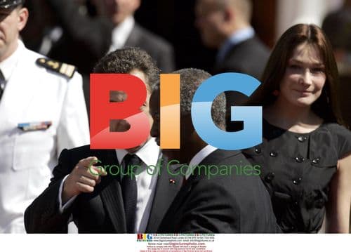 Nicolas Sarkozy and Carla Bruni on Official Visit in South Africa