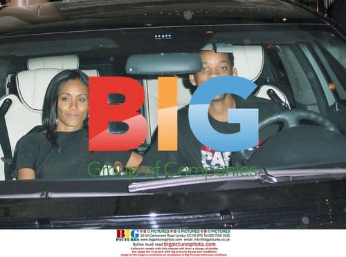 Will and Jada Smith on Romantic Dinner Date