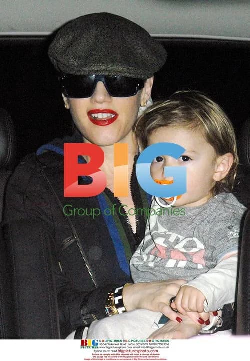 Gwen Stefani and Son Kingston Arrive Back in LA