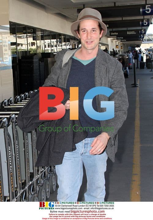 Noah Wylie at LAX Airport