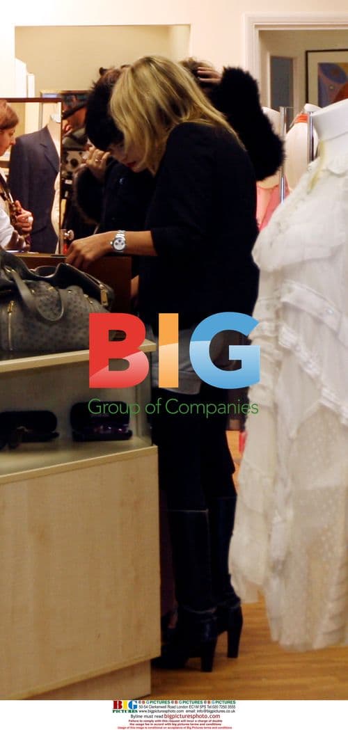 Kate Moss and Kelly Osbourne at charity event