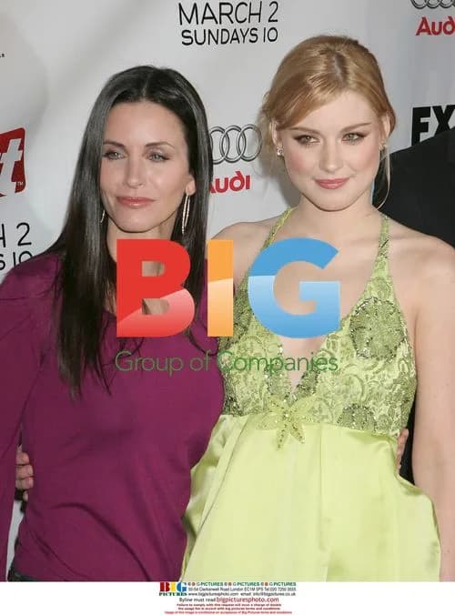 Courteney Cox and Alexandra Breckenridge at 'Dirt' Screening