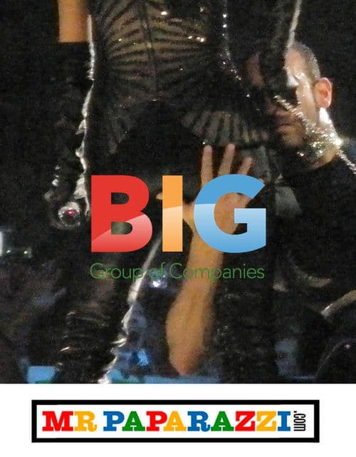 Victora Beckham with Spice Girls in Chicago