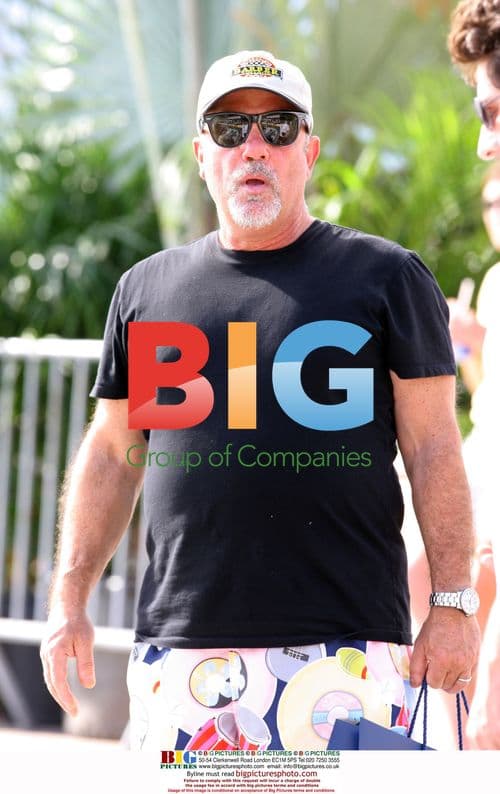 Billy Joel and wife Kate Lee on vacation in St Bart's