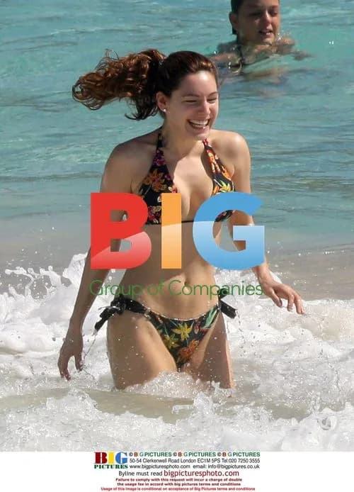 Kelly Brook and Billy Zane's Caribbean Getaway