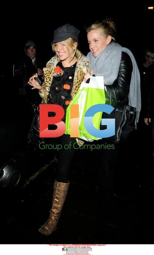 Celebs at Sienna Miller's 26th birthday bash