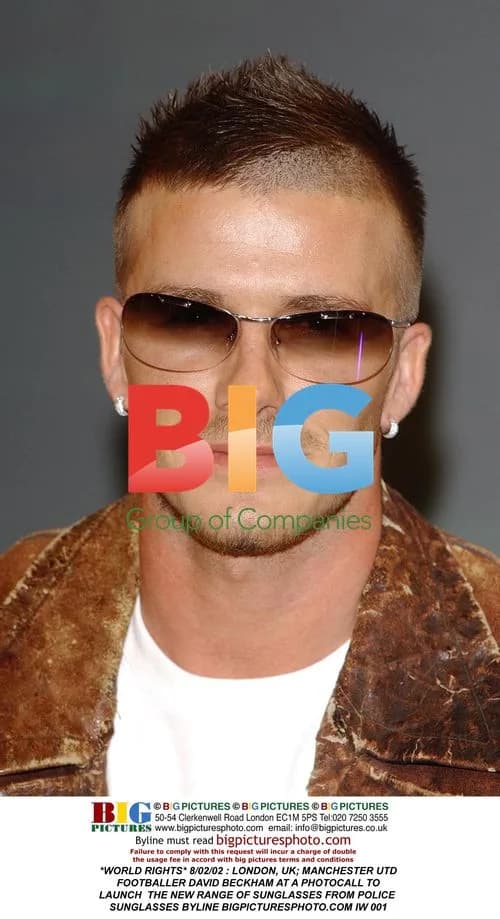 David Beckham Launches Police Sunglasses