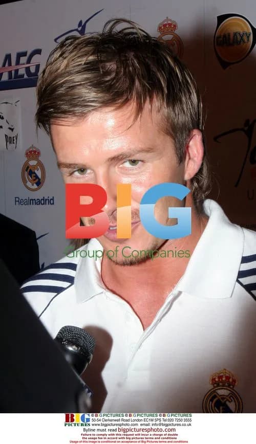 David Beckham Arrives at Prey Restaurant