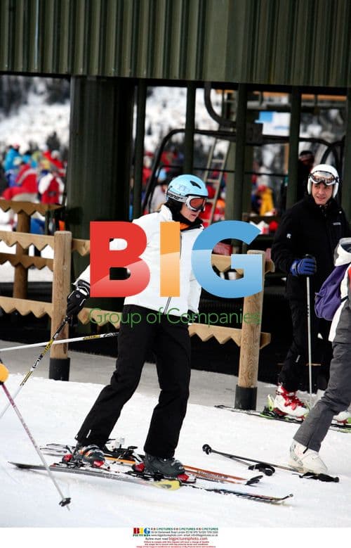 Spanish Royals Enjoy Skiing Holiday