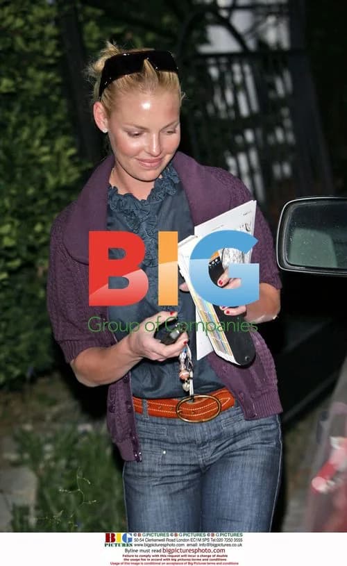 Katherine Heigl and Josh Kelley Check on New Home