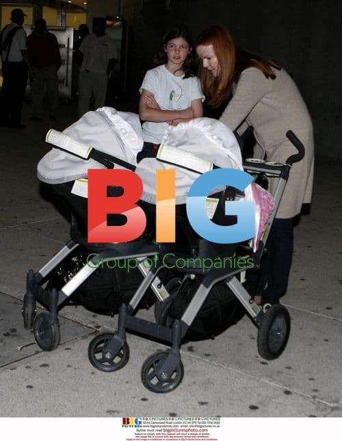 Marcia Cross and Family Vacation in Mexico