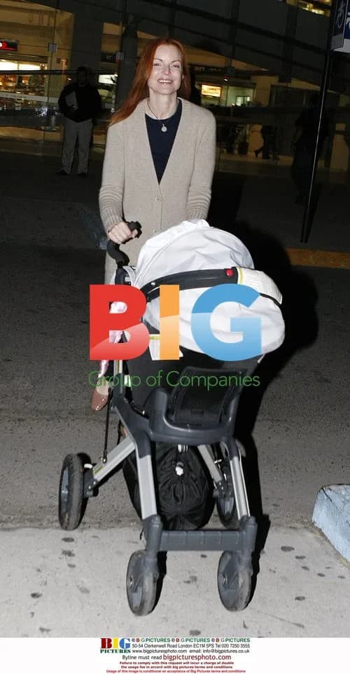Marcia Cross Vacations with Family in Mexico