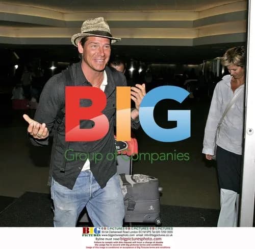 Ty Pennington and Drea Bock at LAX