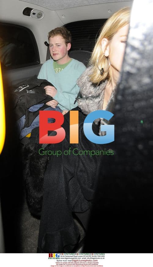 Guy Pelly leaves Boujis with girlfriend