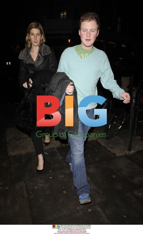 Guy Pelly and Susanna Warren Leave Boujis