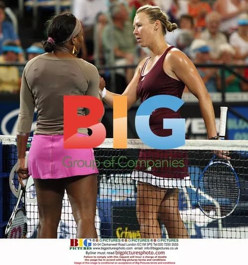 Serena Williams & Alicia Molik at Hopman Cup