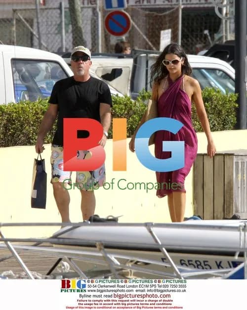 Billy Joel and Wife Vacation in St Bart's