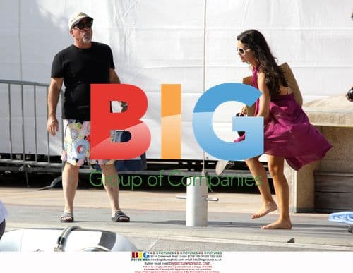 Billy Joel and Kate Lee on St Bart's