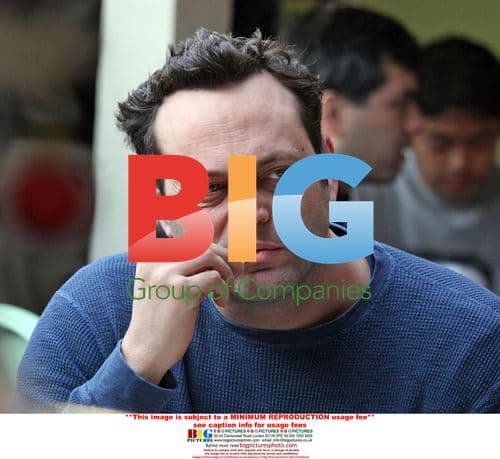 Vince Vaughn Enjoys Meal at The Grove