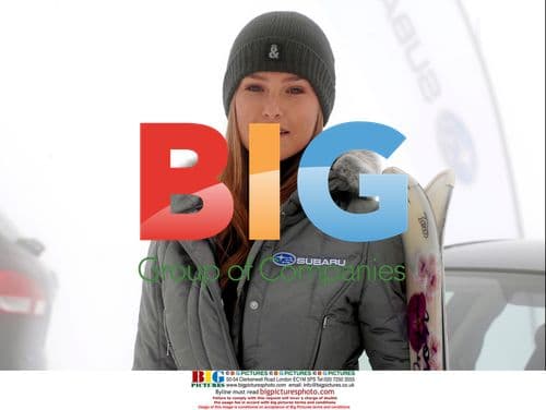 Bar Refaeli Promotes Subaru in Spain