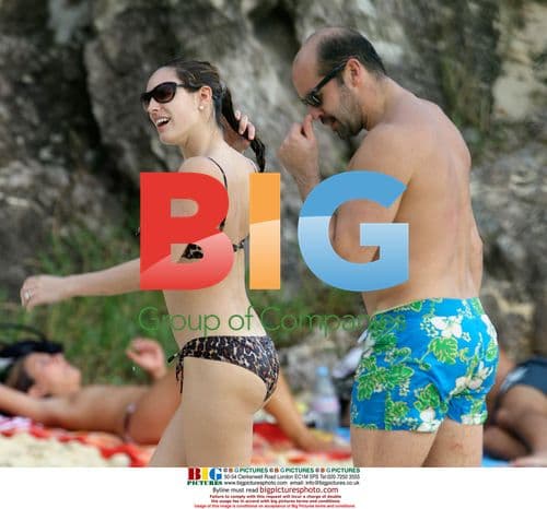 Billy Zane and Kelly Brook in St Bart's