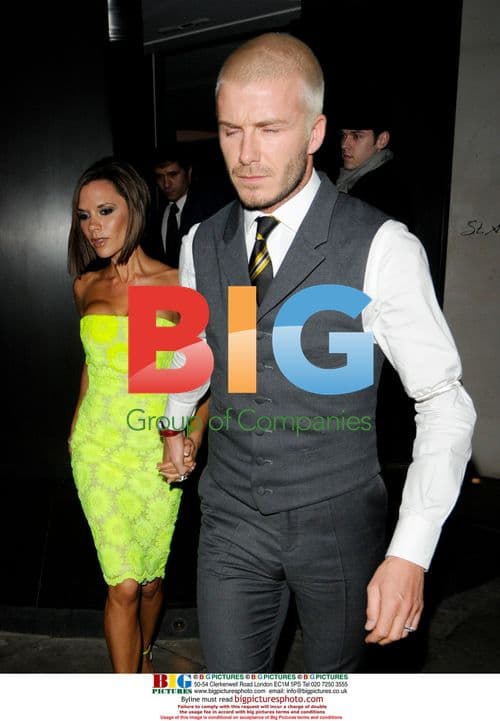Beckhams Leaving St. Alban Restaurant