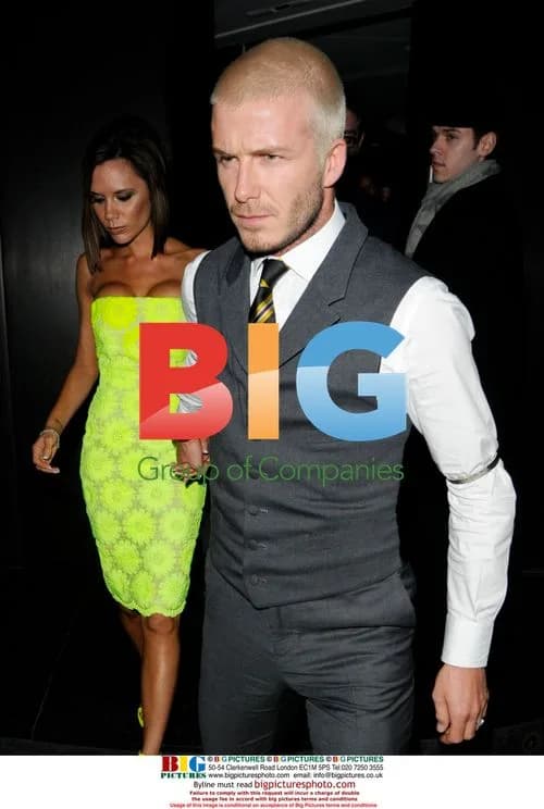 Beckhams Leaving Modest Restaurant