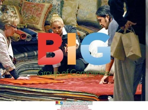 Katherine Heigl Shops for Rug
