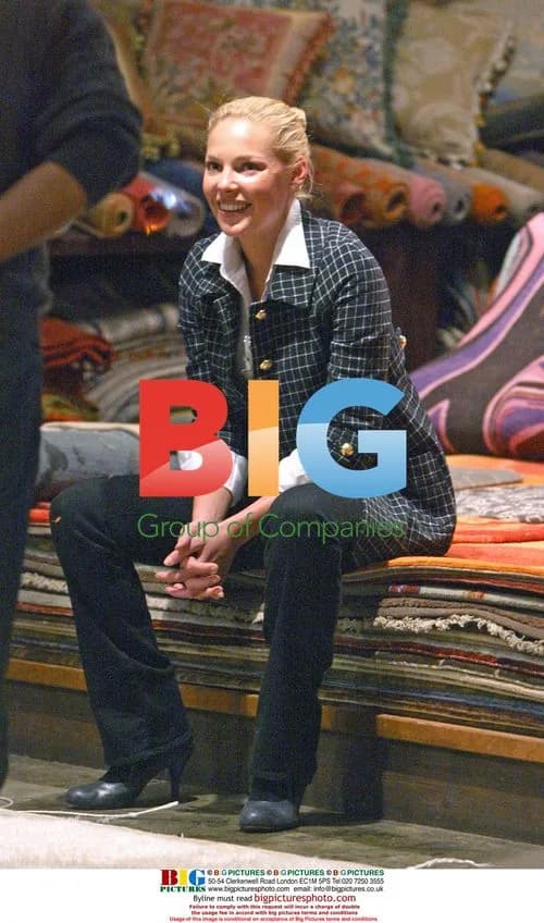 Katherine Heigl Shops for Rug