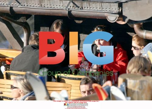 Sarah Ferguson and Daughters Ski in Verbier