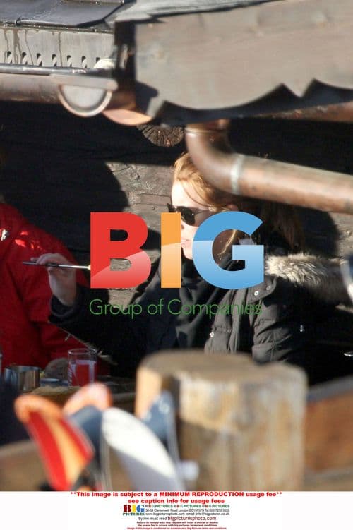 Duchess of York Skis with Daughters in Verbier