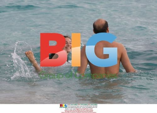 Billy Zane and Kelly Brook on holiday in St Barth's