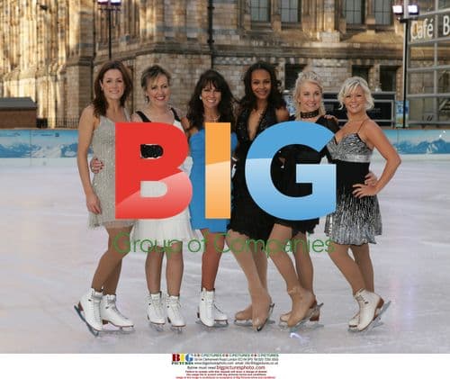 Celebrities at Dancing on Ice 2008 Launch