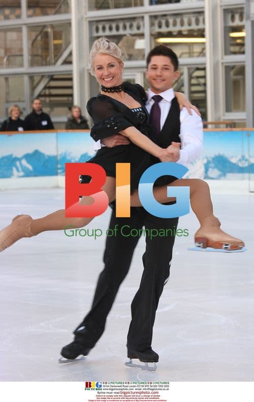 Celebrity Contestants at Dancing on Ice 2008 Launch