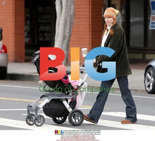 Marcia Cross with Family in Santa Monica