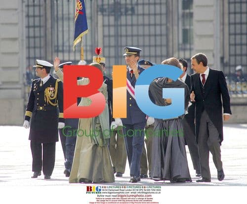 Spanish Royals Preside Military Easter