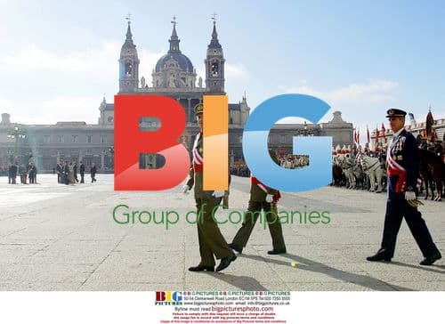 Spanish Royals Preside Military Easter